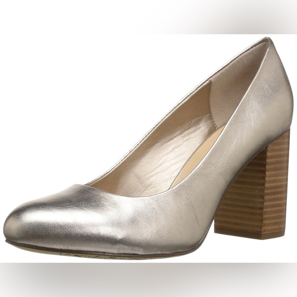 Bella Vita Champagne Real Leather Pumps